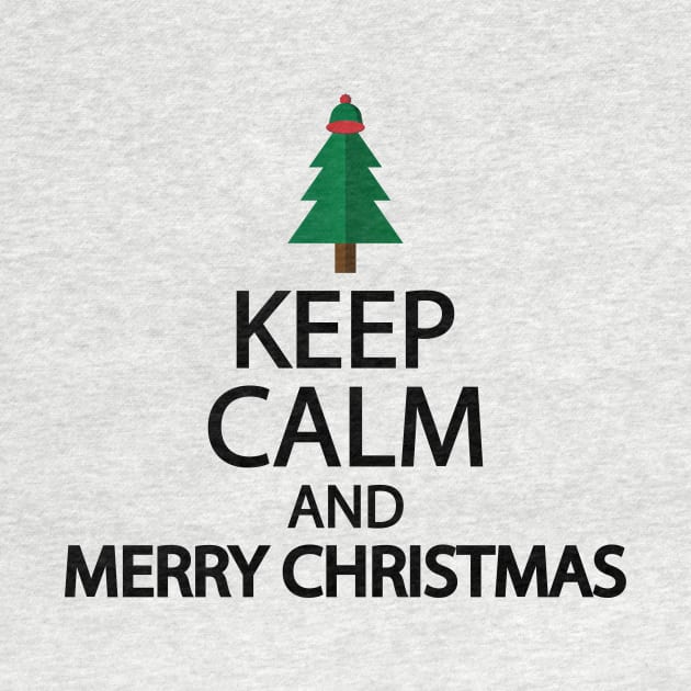 Keep calm and merry christmas by D1FF3R3NT